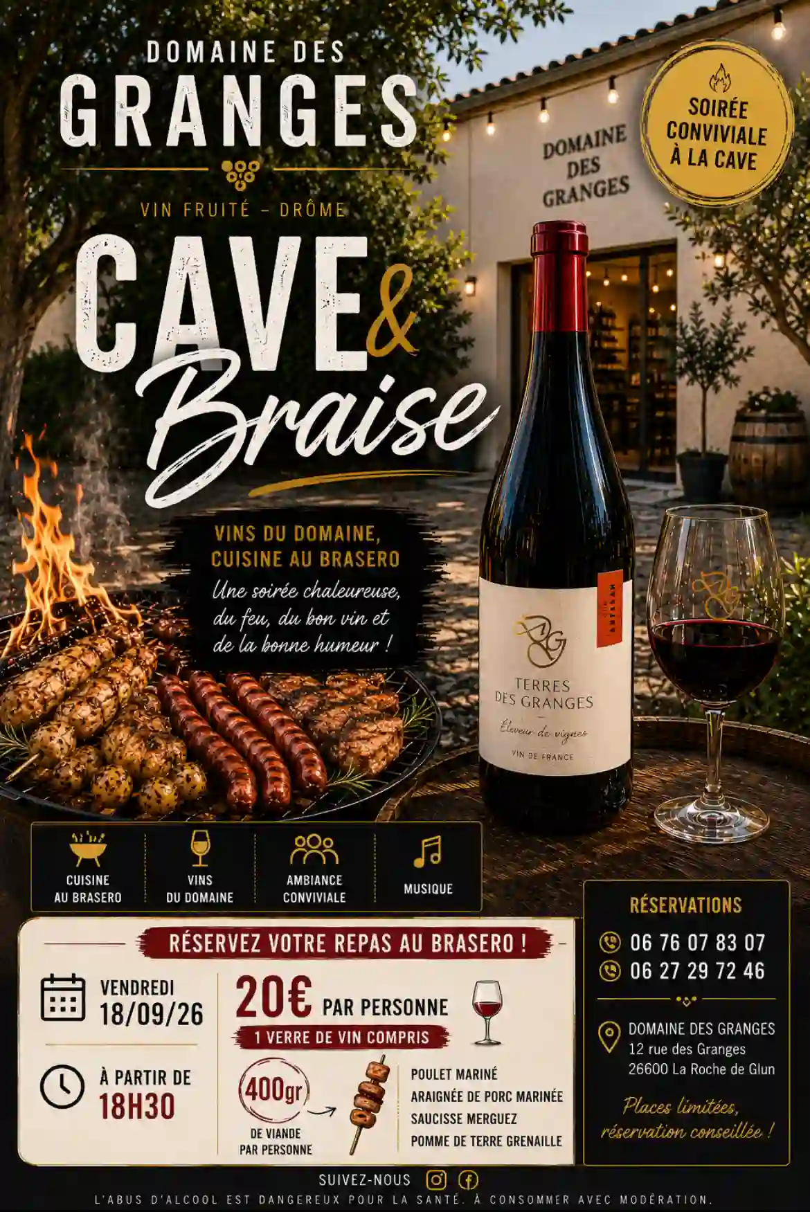 Cave et Braise